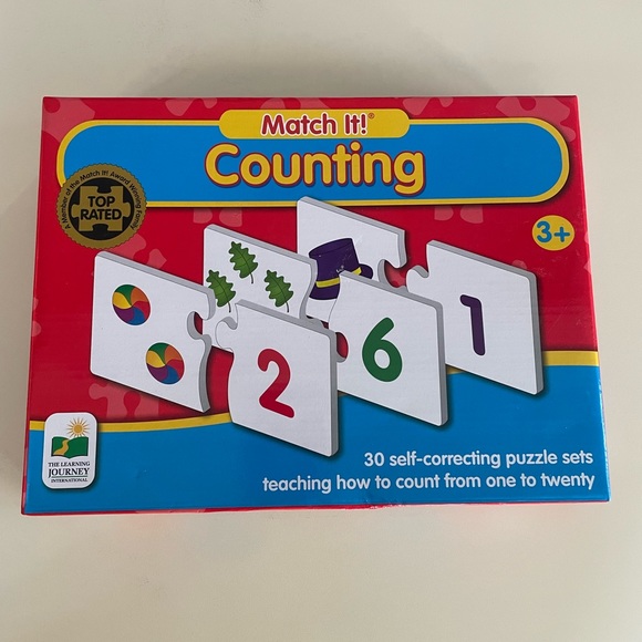 Set of 6 Learning Puzzles - Picture 13 of 13